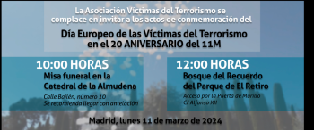 Actos en conmemoración del Día Europeo de las Víctimas del Terrorismo